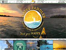 Tablet Screenshot of happypaddler.com